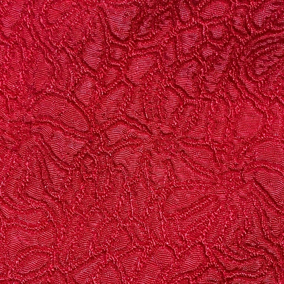VICTORIA SECRET’S Vintage Kimono Robe Gold Label Red Floral 90’s Lingerie Sz M - Picture 6 of 8